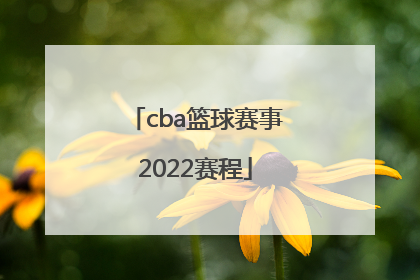 「cba篮球赛事2022赛程」2022年辽宁CBA赛程回放