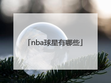 「nba球星有哪些」nba球星有哪些给中国捐过款