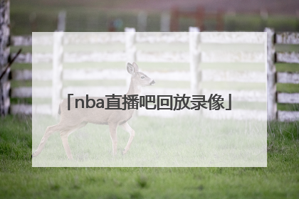 「nba直播吧回放录像」NBA总决赛直播录像回放